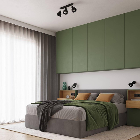 Kinkiet ELBA czarny (SL.1316) - Sollux Lighting