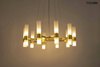 Ozdobny żyrandol TUBS 10 złota (MSE1501100456) - Moosee