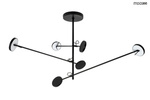 Lampa sufitowa BOBBIE 3 czarna (MSE1501100150) - Moosee