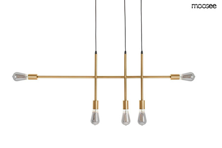 Lampa wisząca RIVA 5 złota (MSE010100396) - Moosee