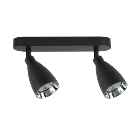 Campana 2 spot czarny 2xGU10 (LP-3103/2WS BK) - Light Prestige