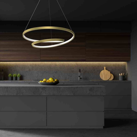 Lampa wisząca LUCERO GOLD 48W LED (ML7950) - Milagro