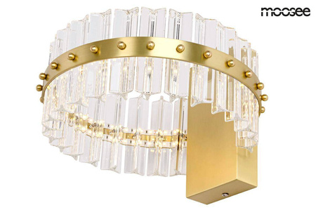 Lampa ścienna SATURNUS WALL złota - LED (MSE01040015) - Moosee