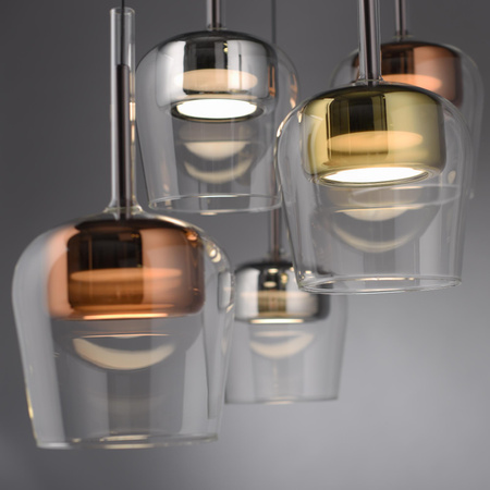 Lampa na pilota i aplikację, z płynną regulacją wysokości Q-KON MULTIKOLOR (2743-70) - Paul Neuhaus