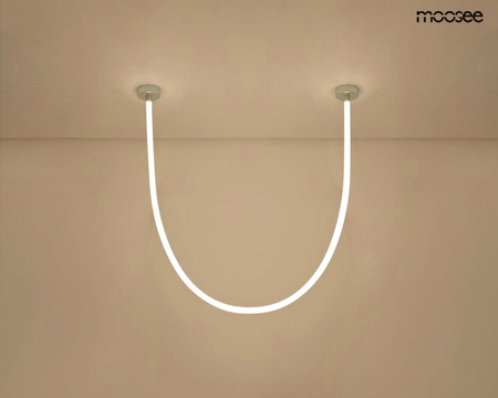 MOOSEE lampa wisząca LASSO 300 Smart      srebrna (MSE15011004411) - Moosee