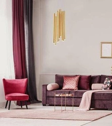 Lampa wisząca ORGANIC złoto szczotkowane (P0524D) - MAXLIGHT