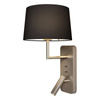 Lampka do Czytania Side by Side Grande USB Matowy Nikiel (1406014) - Astro Lighting