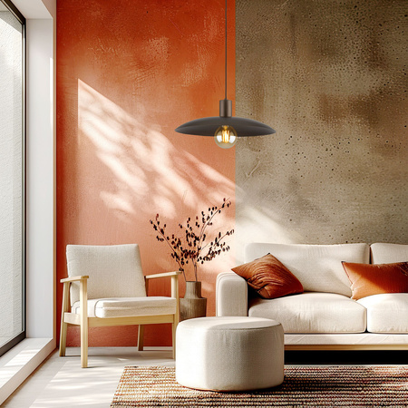 ASTRA BROWN 1XE27 LAMPA WISZACA (10964) - TK Lighting