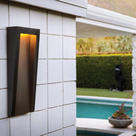 Kinkiet zewnętrzny Taper (HK-TAPER-L-TBK) - Elstead Lighting