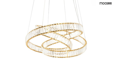 MOOSEE lampa wisząca WAVE 80 złota (MSE1501100538) - Moosee