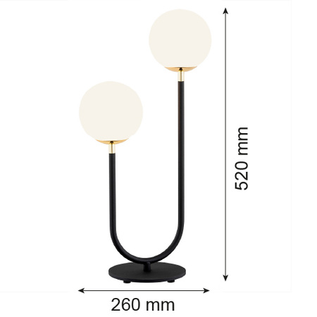 Lampa stołowa 2 pł. FERRONE (7072) - Argon