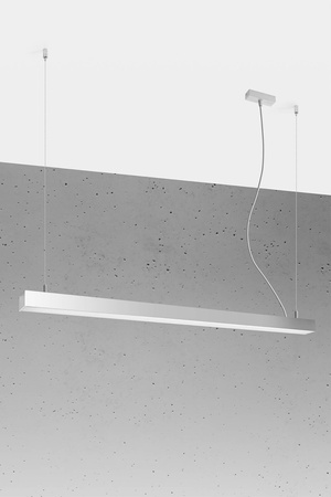 Lampa wisząca PINNE 117 szara 4000K (TH.070) - Thoro Lighting
