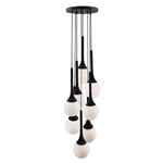 Lampa wisząca Jun 8 - Czarna (320 mm)   (5171) - Shilo