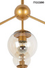 MOOSEE lampa wisząca ASTRIFERO 10 złota / bursztynowa (MSE010100182) - Moosee