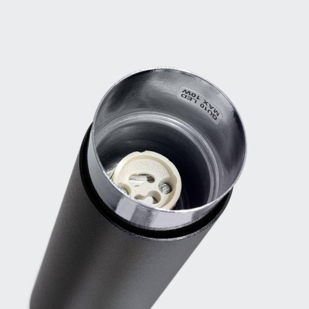 Punktowa lampa sufitowa NERO 22,5 czarny/chrom (SL.1409) - Sollux Lighting