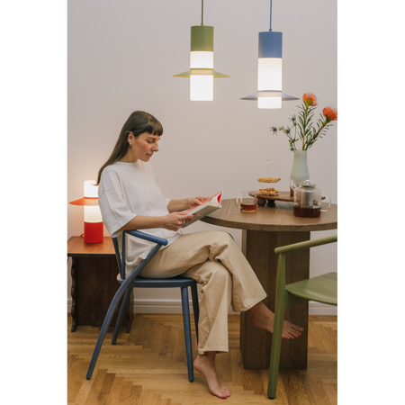 CAPONIO A oliwkowa sufitowa lampa wisząca (CPA11414P0) - Ummo
