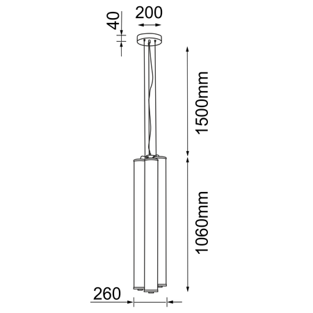 MEREZI 3 - lampa wisząca potrójna - mosiądz patyna mat - 3000K (5218) - ANTIGO