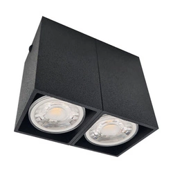 Plafon Doha 2 - Czarny (80 mm)   (1096) - Shilo