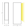 OUTDOOR BOLLARD LIGHT LED 6W RUSTY BROWN (E256 Zambelis) - Zambelis
