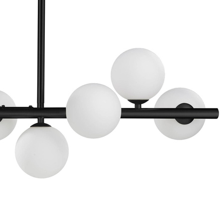 Lampa wisząca MINI MOON czarna 100 cm (ST-8118P-11 black) - Step into Design