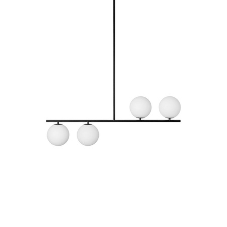 SUGURI A czarna lampa sufitowa w rozmiarze XL z podwyższoną szczelnością IP44 (SGA122RS66) - Ummo