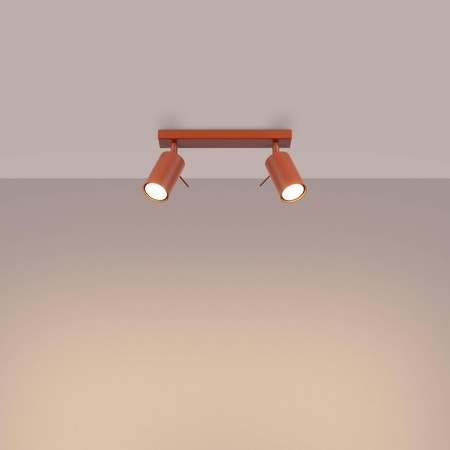 Plafon RING 2 ochra czerwona (SL.1507) - Sollux Lighting