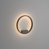 Kinkiet RIM Ø40 czarny (MOD058WL-L25B3K) - Maytoni