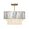 Lampa wisząca/ Półplafon Reverie - 4 źródła światła (QN-REVERIE-4P-CPG) - Quintiesse