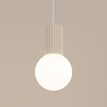 Lampa wisząca HALO 1 beżowa (SL.1719) - Sollux Lighting