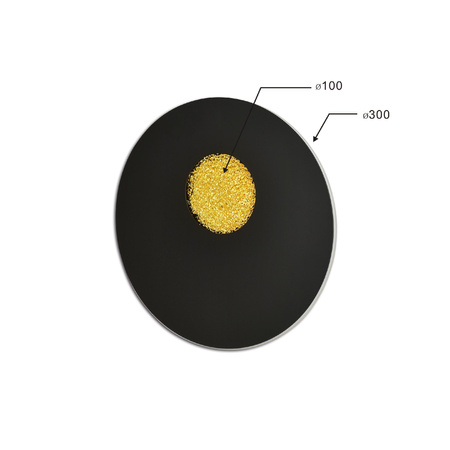 Kinkiet dekoracyjny ze światłem odbitym SAVELO (4207-0110) - Aviano Lighting