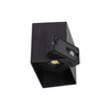 Kwadratowy kinkiet na elewację CUBE BLACK KINKIET LED IP 54 (18182) - TK Lighting