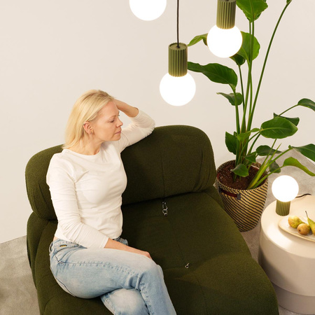 Lampa biurkowa HALO zielona oliwka (SL.1726) - Sollux Lighting