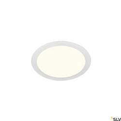 SENSER 24 DL, wewnętrzna oprawa sufitowa wpuszczana LED, okrągła, biała, 4000 K (1004696) - SLV