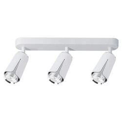 FLOWER WHITE CHROME SPOT 3xGU10 (ML0274) - Milagro