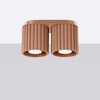 Plafon AURA 2 mocca GU10 (SL.1805) - Sollux Lighting