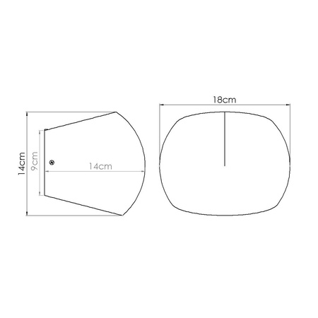 Kinkiet GLOBE beton (SL.1362) - Sollux Lighting