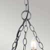 Żyrandol Saxon (SAX3-BLK-SIL) - Elstead Lighting