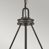 Żyrandol Collier - 5 źródeł światła - Zgaszona czerń (HK-COLLIER5-BX) - Elstead Lighting