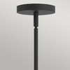 Żyrandol Remyck - 3 źródła światła - Matowa czerń (ALM-REMYCK3-BK) - Elstead Lighting