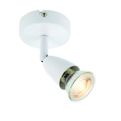 Lampa sufitowa Amalfi 1lt white 35W (43281) - Saxby