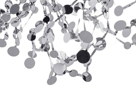 Oryginalna srebrna lampa wisząca MONETE (JD8653-2.Chrom) - King Home