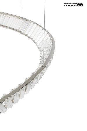 Lampa wisząca WAVE CORDON 1A chrom (MSE1501100193) - Moosee