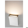 DELWA WIDE LED, lampa ścienna outdoor, 3000K, 100°, kolor biały, IP44 (1000340) - SLV