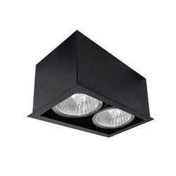 Plafon Cage out mini 1-2 - Czarny (70 mm)   (1080) - Brosline