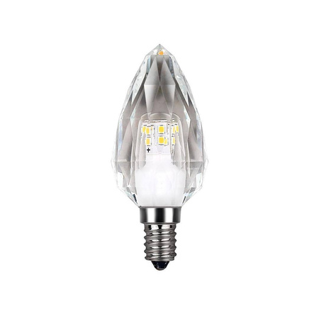 Żarówka LED 4W E14 C37 4000K Kryształ (EKZA7697) - Eko-Light