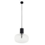 Lampa wisząca Tanpo O Z - Czarna (300 mm)   (5209) - Shilo