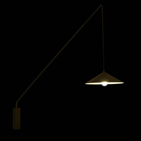 Lampa ścienna SWING czarna 151 cm (DI-AR-052-PT black) - Step into Design