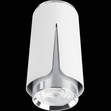 Lampa sufitowa FLOWER WHITE CHROME DOWNLIGHT 1xGU10 (ML0270) - Milagro
