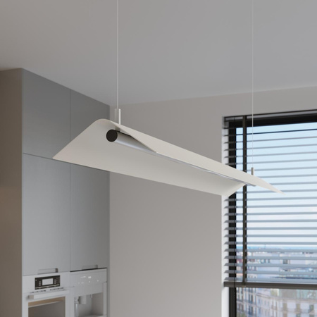 Lampa wisząca ELVA beżowa LED 4000K (TH.531) - Thoro Lighting