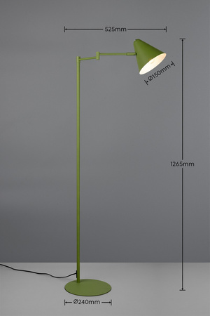 Lampa podłogowa z wysięgnikiem COSIMA (463900115) - Trio